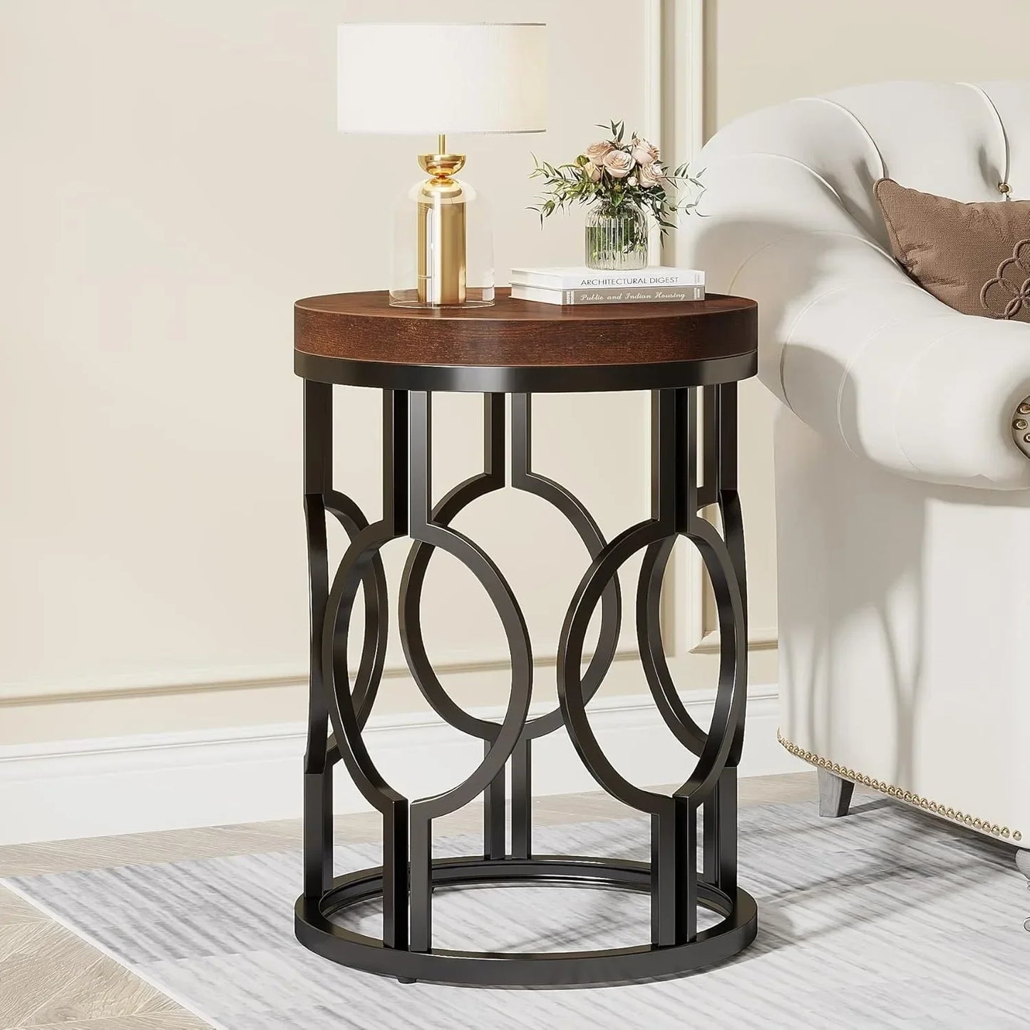 Round End Table