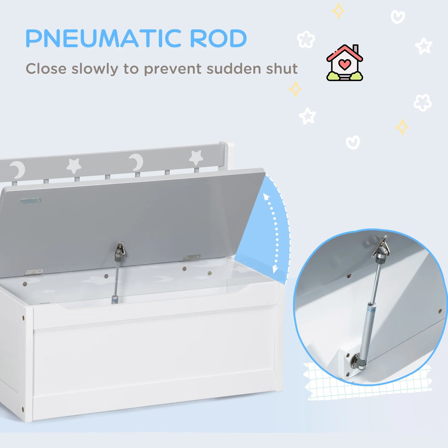 2-IN-1 Toy Chest