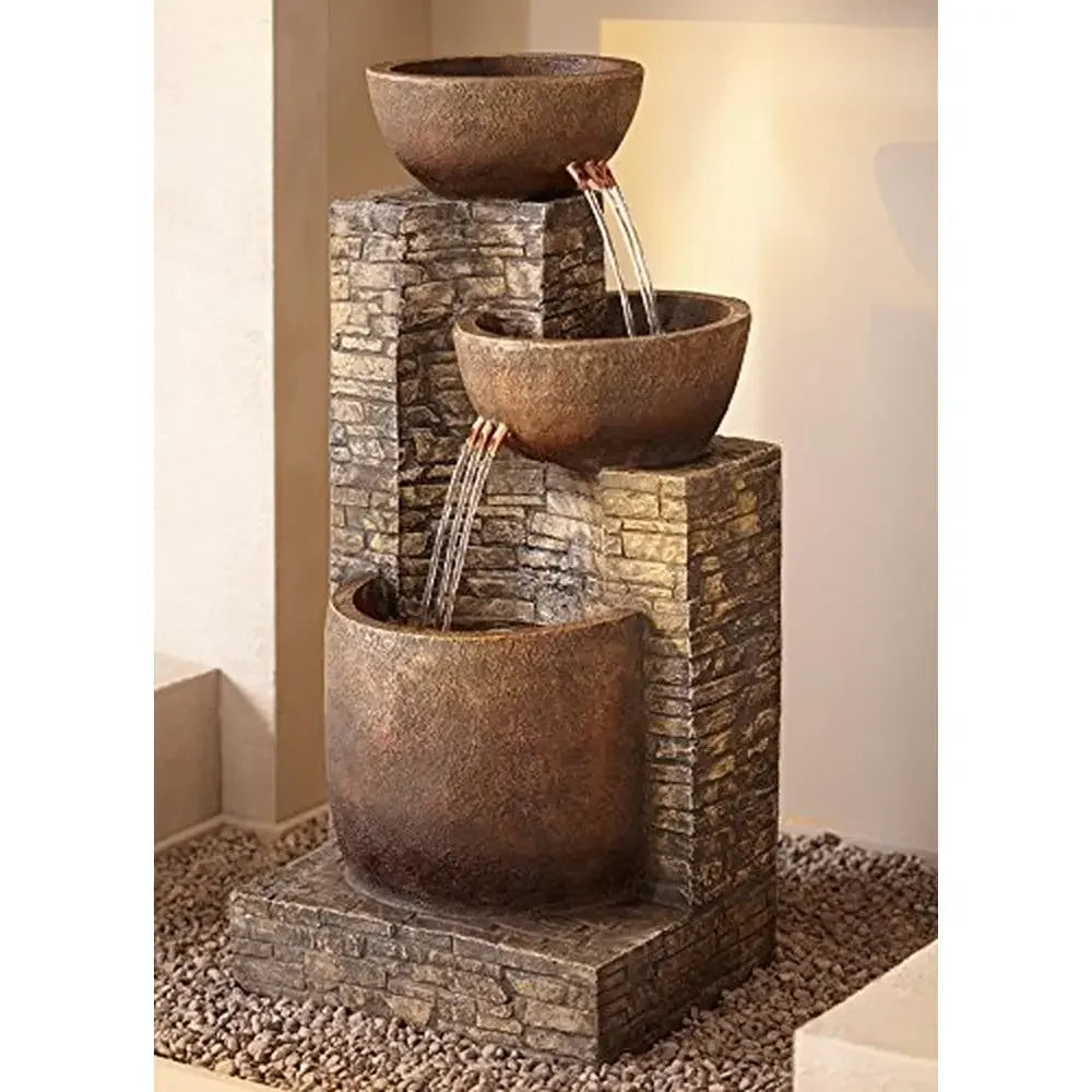Rustic Outdoor Water Fountain