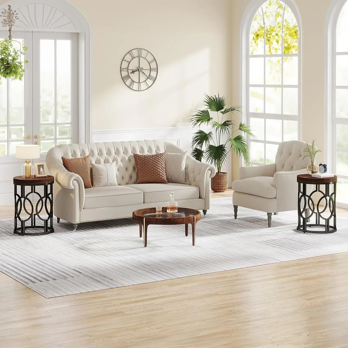 Round End Table