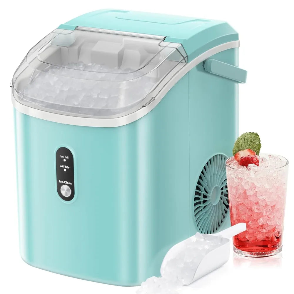 Tabletop ice maker with chewable granular ice