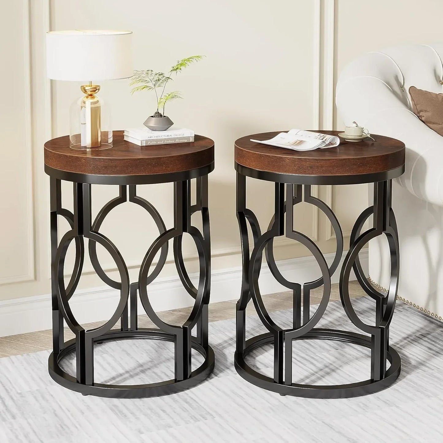 Round End Table