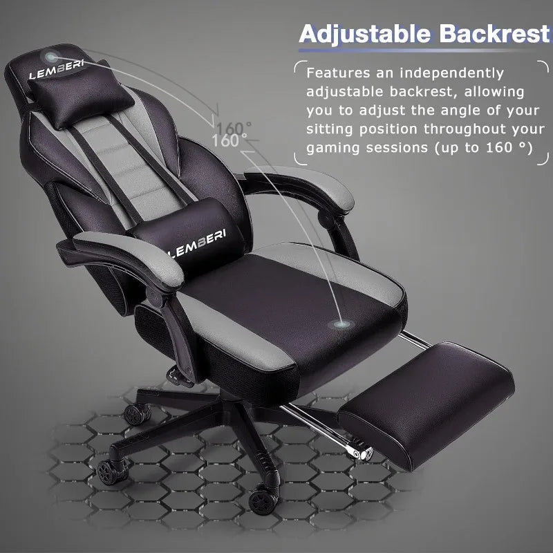 Gaming Chairs with Footrest