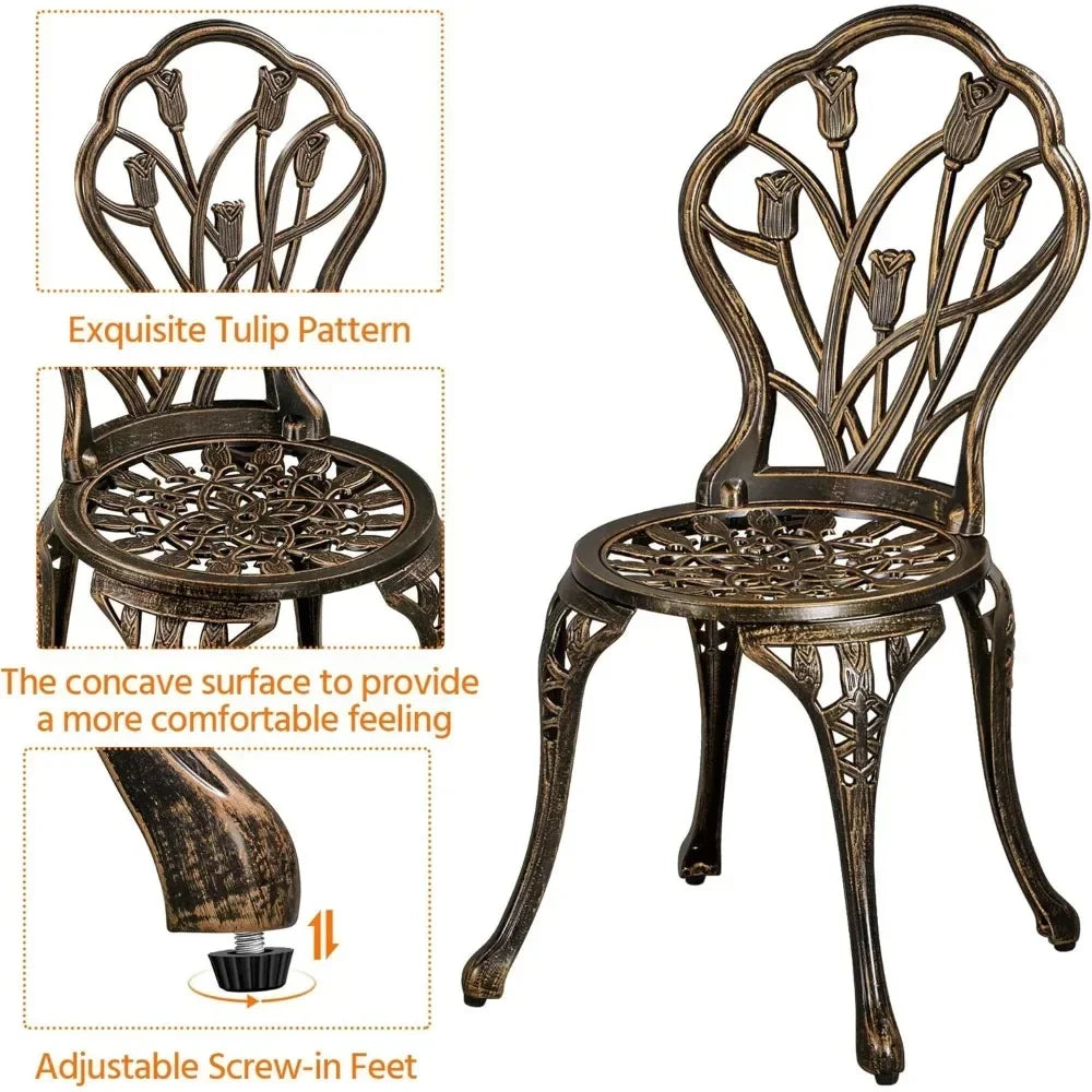 Patio Bistro Sets 3 Piece